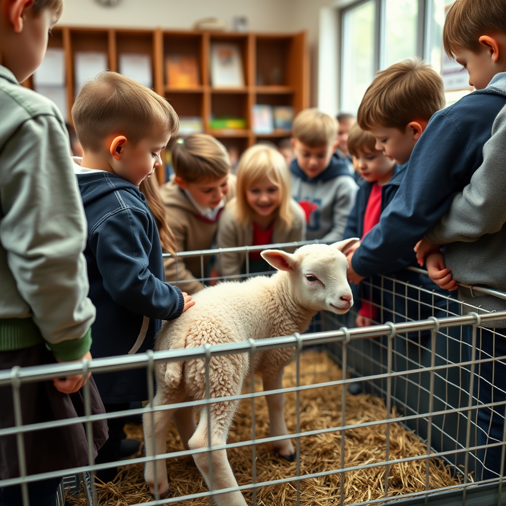 Why schools across Sussex have been getting their own lambs to look after